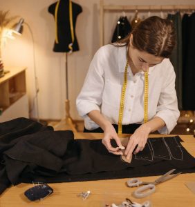 a career as a fashion designer